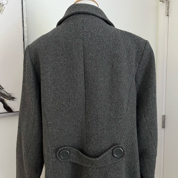 Jennifer Lopez JLO Gray Wool Blend Mid Length Plus Size Coat Size 3X - Picture 9 of 12